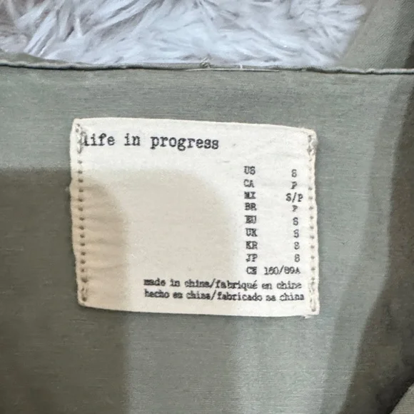 Life in Progress Sage Utility Jacket - Picture 3 of 9